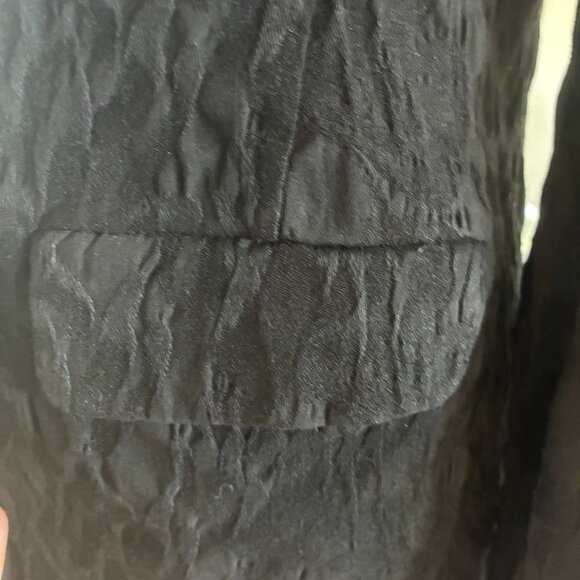 SOHO Apparel Ltd Black Textured Knit Blazer - Large - Corpcore, Normcore, Busine - Picture 5 of 9